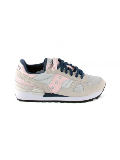 SAUCONY SHADOW grey pink blue donna